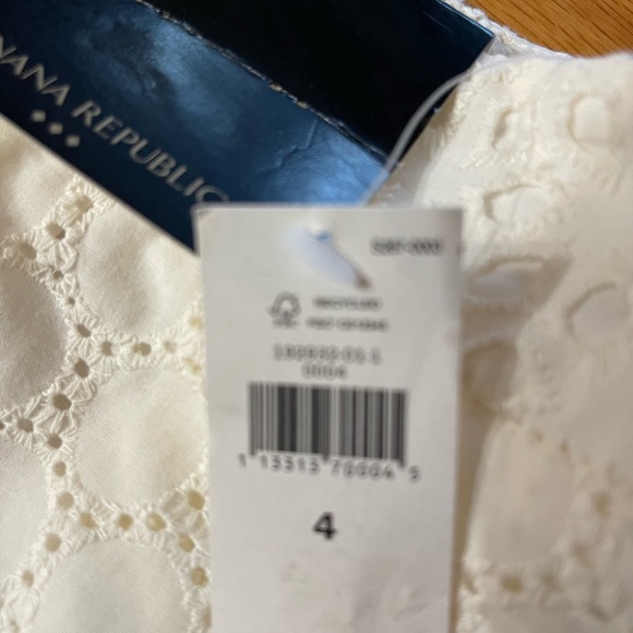 Beautiful Banana Republic preppy eyelet skirt: NWT - Picture 5 of 6